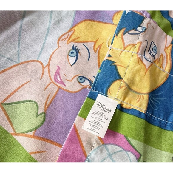 Y2K Tinkerbell Twin Comforter Bedding Set Comforter Sheets Pillowcase Valances - Picture 12 of 16